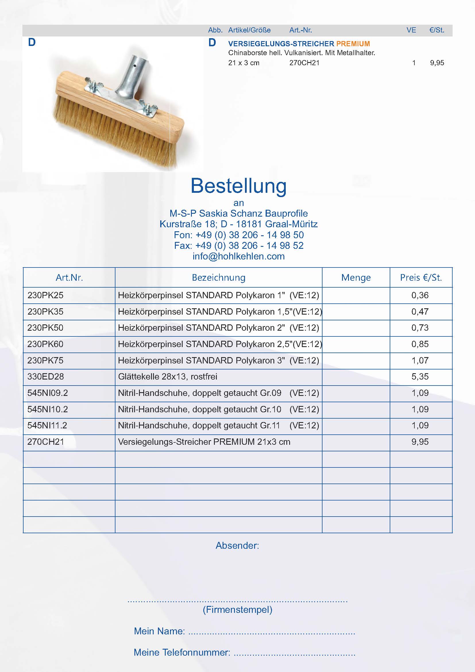 MSP Saskia Schanz Bauprofile, Lietz, Korte, Iris Reimann, LMS, Bema, MSP Schanz, Multitool, Intego, Vexcolt, Gummischieber, Nivilli, Bodenbeschichtung, Ernst Schanz, Rolf Menges, Bauchem, Silikal, Bema, Sika, StoMSP Saskia Schanz Bauprofile, MSP Schanz, Multitool, Intego, Vexcolt, Gummischieber, Nivilli, Bodenbeschichtung, Ernst Schanz, Rolf Menges, Bauchem, Silikal, Bema, Sika, Sto